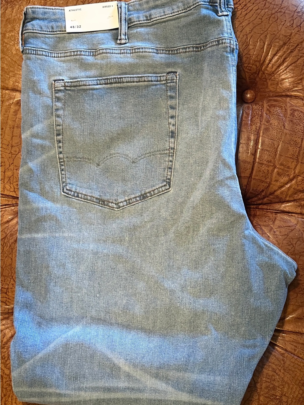 American Eagle Athletic Airflex + Men's Denim Jeans - Light Wash